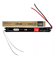 Fonte driver slim 2A 24W 12V.