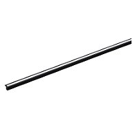 Perfil de embutir LED Archi linear 2 metros IRC 93 2700K 10W 24V alumínio preto.