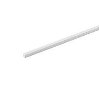 Perfil de sobrepor LED Archi Linear 1 metro IRC 93 2700K 5W/m 24V alumínio branco.