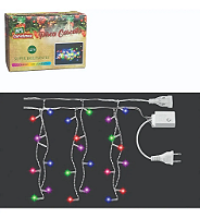 Cascata com 150 LEDs Colorido 8 funções 3 metros 127V.