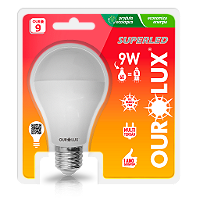 Superled Ouro 9W Bivolt 6500K.