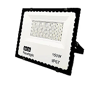Mini refletor holofote led SMD 150w Azul IP67.