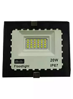 Mini refletor holofote led SMD 20w Verde IP67.