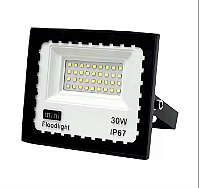 Mini refletor holofote led SMD 30w Verde IP67.