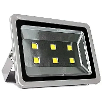 Refletor holofote LED COB 300w Cinza 6500K branco frio IP66.