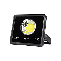 Refletor holofote LED Ultra COB 50w 6500K a prova d'água IP66.