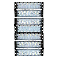 Refletor Industrial holofote modular LED 350W 4000K branco neutro IP67.