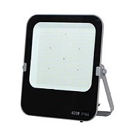 Refletor LED MAX 400W 48000 lumens 6500K branco frio SMD IP66 bivolt.