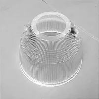 Difusor prismatico 22 polegadas incolor com furo 40mm.
