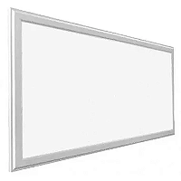 Luminária Plafon LED 36W Retangular 30cm x 60cm Embutir 4000K bivolt.
