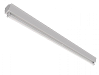 Luminária calha de sobrepor para 1 lâmpada 18/20W 120cm.