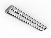 Luminária de sobrepor alto rendimento para 1 lâmpada T5 28/54W 120cm.