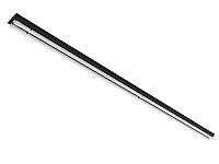 Luminária multifuncional na cor preta para 1 lâmpada 36/40/45/65W 240cm (HO).