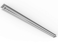 Luminária de embutir branca para 1 lâmpada 36/40/45/65W 240cm (HO).