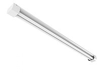 Luminária de sobrepor simples para 4 lâmpadas 9/10W 60cm.
