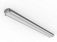 Luminária de sobrepor alto rendimento para 2 lâmpadas T5 28/54W 120cm.