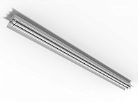 Luminária industrial para 2 lâmpadas 36/40/45/65W 240cm (HO).