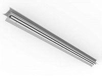 Luminária industrial Gaivota para 1 lâmpada 36/40/45/65W 240cm (HO).