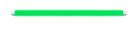 Lâmpada LED tubular Verde 9W bivolt 60cm.