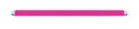 Lâmpada LED tubular Rosa 18W bivolt 120cm.
