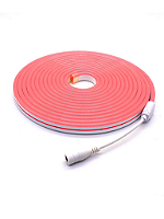 Fita LED Neon 12W/M 60W 12V 5 metros externo IP65 Rosa.