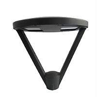 Luminária Pública LED Ornamental 150W 160 lm/W IP66 6500k Branco frio sem base.