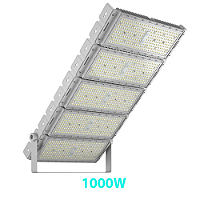 Refletor holofote modular LED 1000W 140000lm 5000K/6500K IP67.