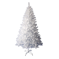 Árvore De Natal Branca Tradicional 237 Galhos 1,50cm Desmontável.