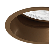 Spot de Embutir Nya Redondo Facho Orientável AR111 Ø13,4x9,3cm Alumínio Cobre Clássico.