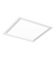 Luminária de Embutir LED Miradi Quadrado 5000K 73W Bivolt 9,5x61,8x61,8cm Alumínio e Acrílico Branco Fosco.