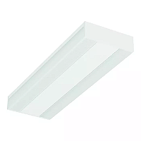 Plafon de Sobrepor LED Kiini Retangular 3000K 20,6W Bivolt 29x9x2,8cm Alumínio e Acrílico Branco Fosco.
