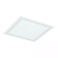 Luminária de Embutir LED Joari Quadrado 4000K 58,1W Bivolt 49,3x49,3x3,5cm Alumínio Branco Fosco.