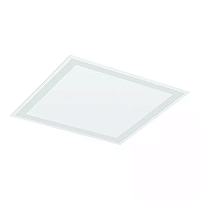 Luminária de Embutir LED Joari Quadrado 5000K 73W Bivolt 61,8x61,8x6cm Alumínio Branco Fosco.