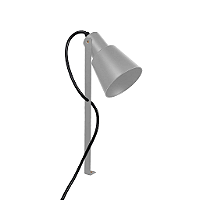Poste Balizador de Jardim 242 30cm Para Bulbo ou Par20 Cinza.
