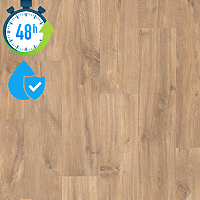 Piso Laminado Quick Step Smart Carvalho Natural Midnight - Cx 2,51m²