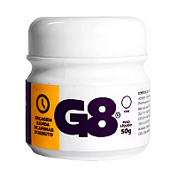 Cola G8 Preta em Gel 50g – Termoativada para Mega Hair com Fita Adesiva
