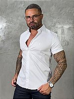 CAMISA SOCIAL FIBRA DE BAMBU TH BRANCA