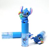 Brilho Labial Stitch com Glitter da Disney