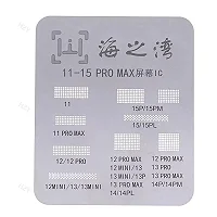Stencil JXT Reballing CI de Tela iPhone 11 ao 16