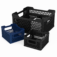 Kit Caixas Organizadoras Modulares Impressas em 3D
