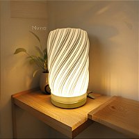 Luminária de Mesa Ventus Luz Led E27 Design Moderno
