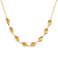 Colar Dourado Búzios