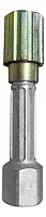 Bico Esguicho Regulável para Lava Auto Jato 1/2" Saída 3,2mm Metal