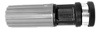 Esguicho Regulável para Lava Auto - Jato 1/2'' com Furo 1,5mm - Cinza