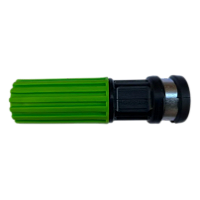 Esguicho Regulável para Lavadora de Alta Pressão - Jato 1/2 Furo 4,0mm Verde