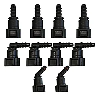 Kit Com 10 Conectores Quick Engate Rápido 8mm