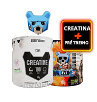 Kit Under Labz Warzone Pré Workout + Creatina Under