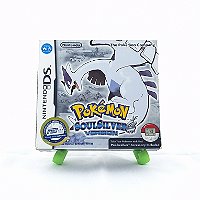 Pokémon SoulSilver com PokeWalker (Completo) - Nintendo DS / 3DS
