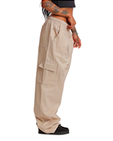 Calça Cargo Co Buka - Bege