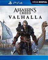 Assassins Creed Valhalla Playstation 4 Ps4 Mídia Digital
